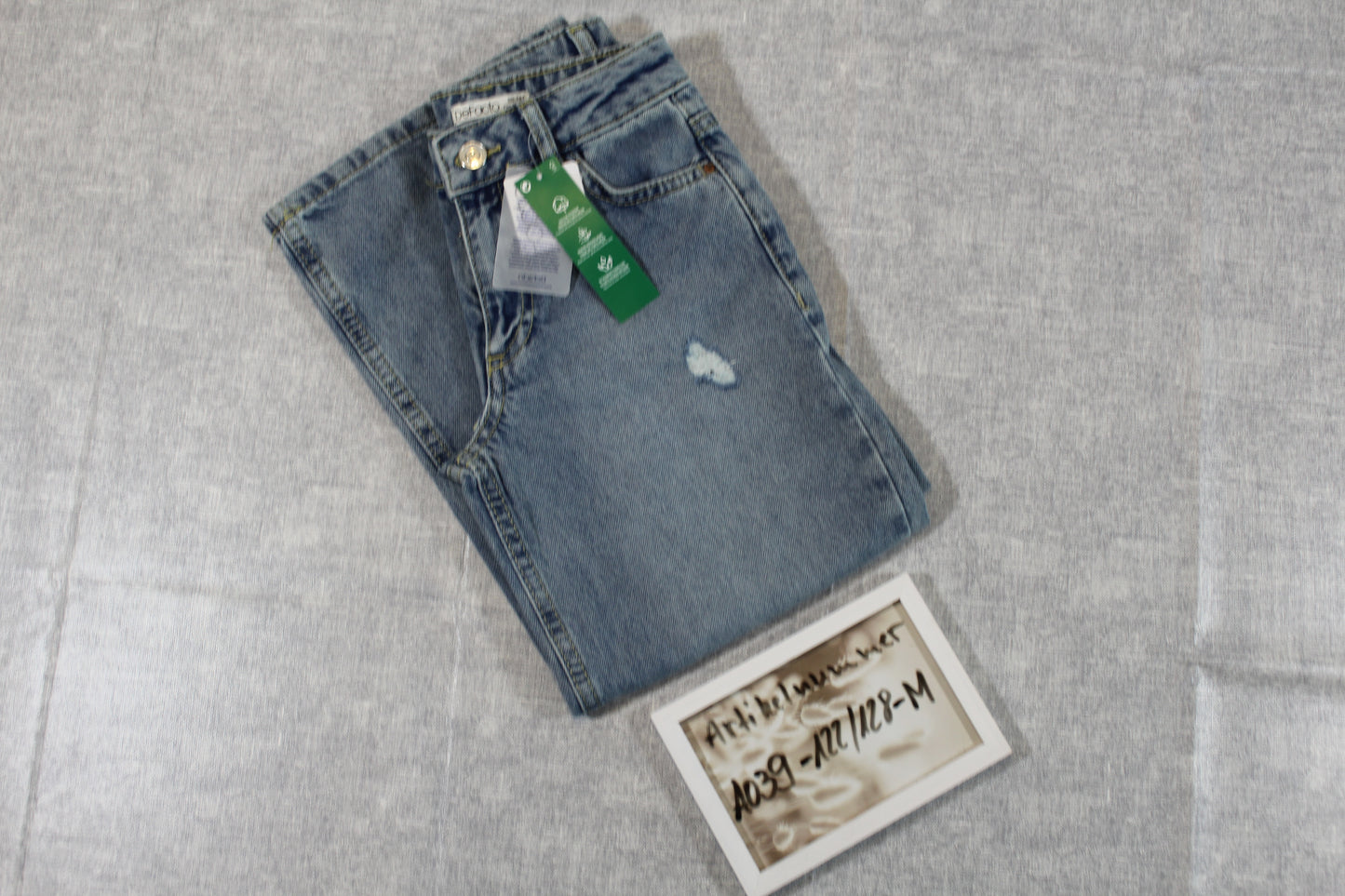 122/128 Jeans blau Mädchen