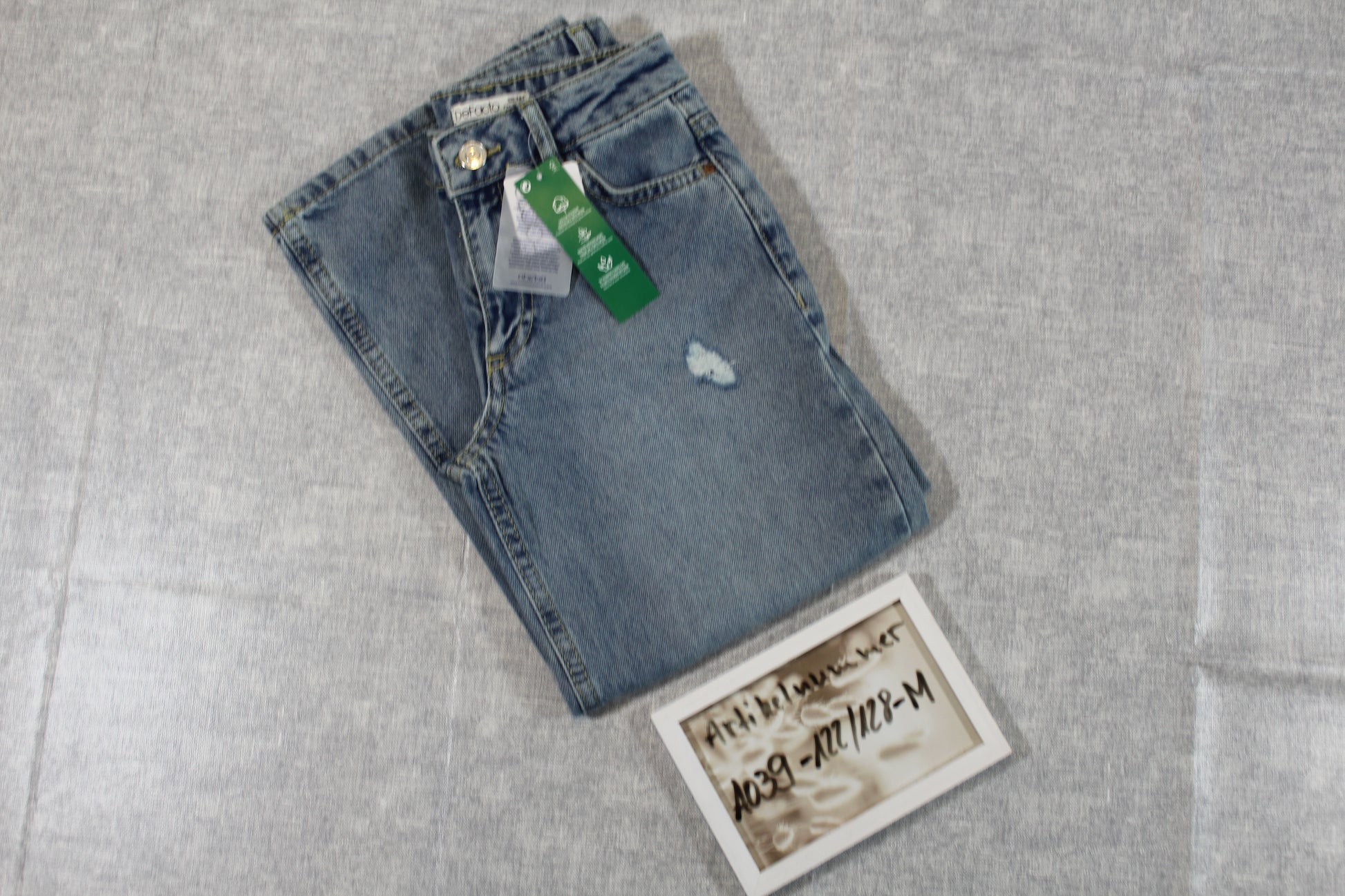 122/128 Jeans blau Mädchen