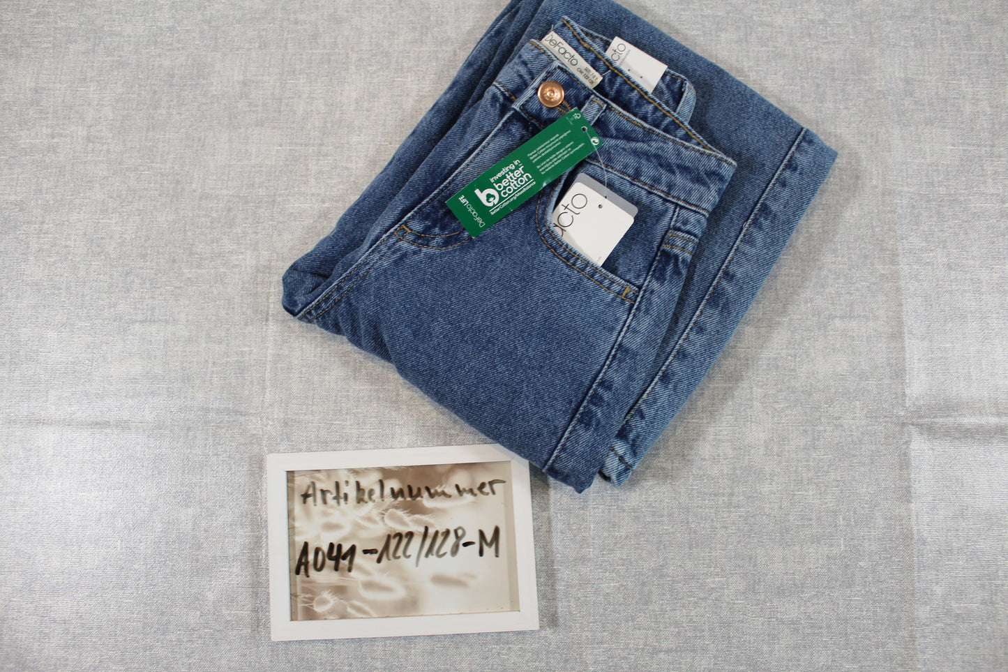 122/128 blaue Jeans Mädchen