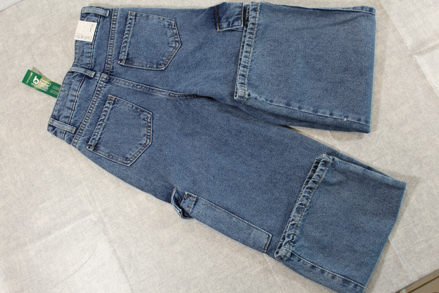 blaue Jeans Mädchen 122/128