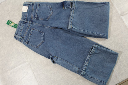 blaue Jeans Mädchen 122/128