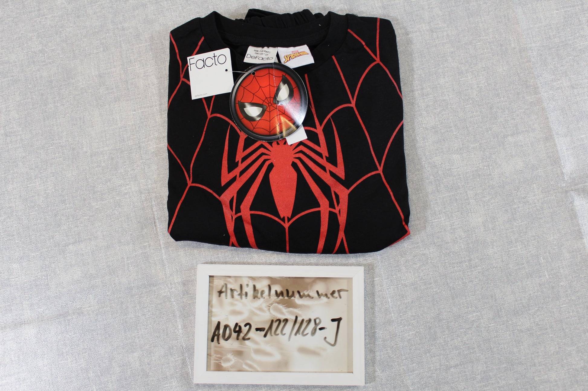 122/128 Marvel Spider- Man Anzug Jungs