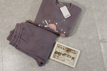 122/128 schöner Jogginganzug mit Pullover für Mädchen