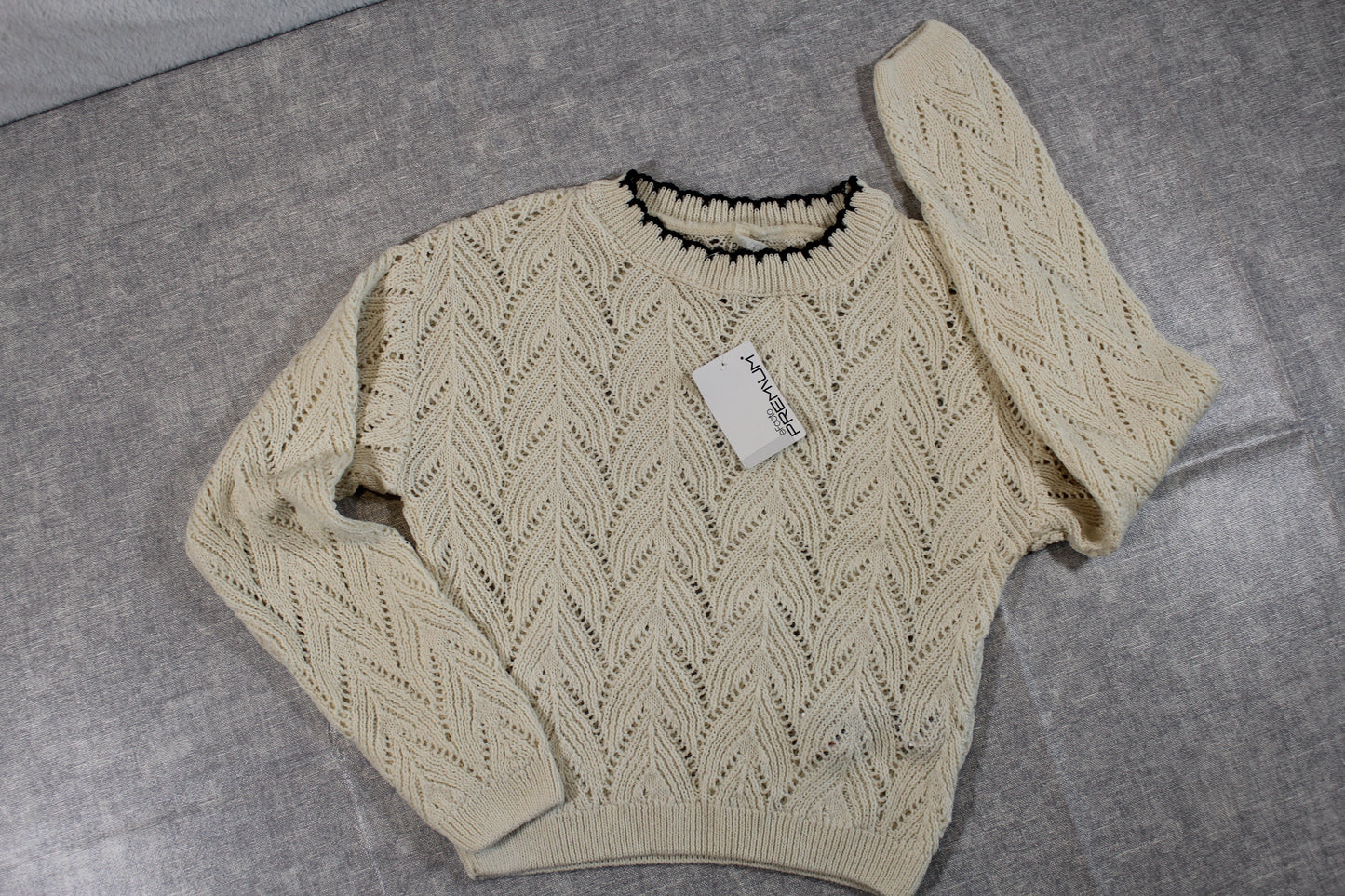 leichter Strick- Pullover Mädchen 146/152