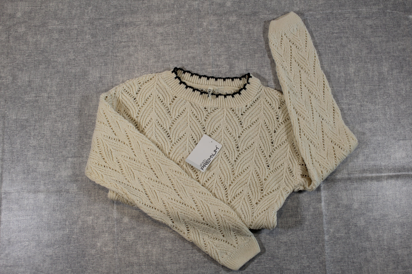 leichter Strick- Pullover Mädchen 146/152