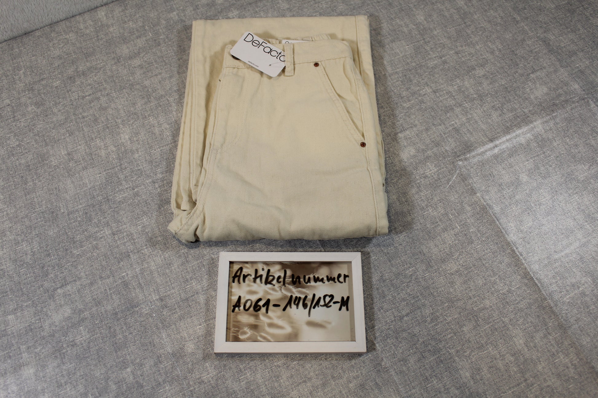 146/152 Beige Hose Mädchen