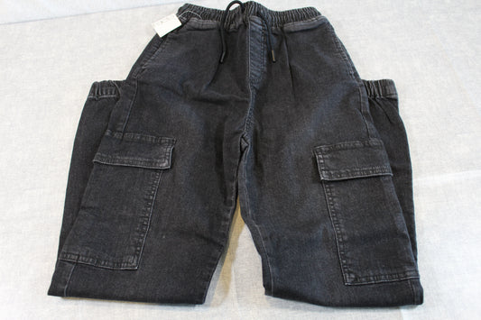 schwarze moderne Jeans Jungs 146/152