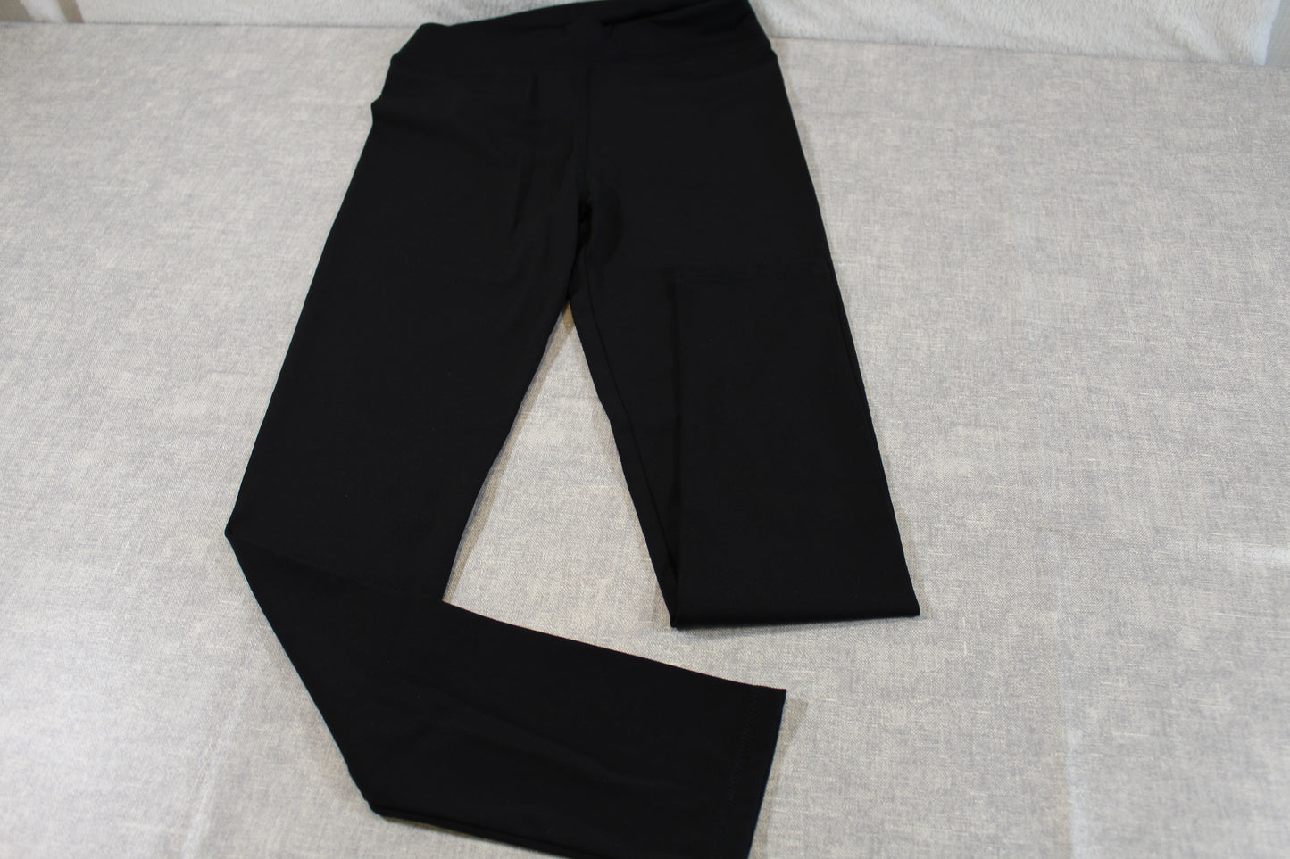 Schwarze bequeme  Leggins Mädchen 146/152