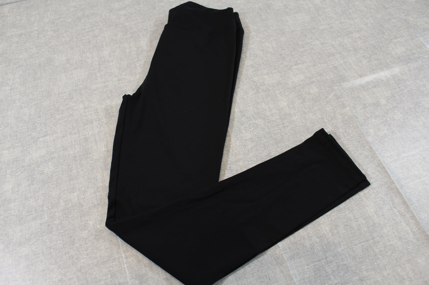 Schwarze bequeme  Leggins Mädchen 146/152