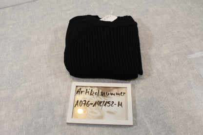 146/152 Schwarzer stylischer Pullover Mädchen