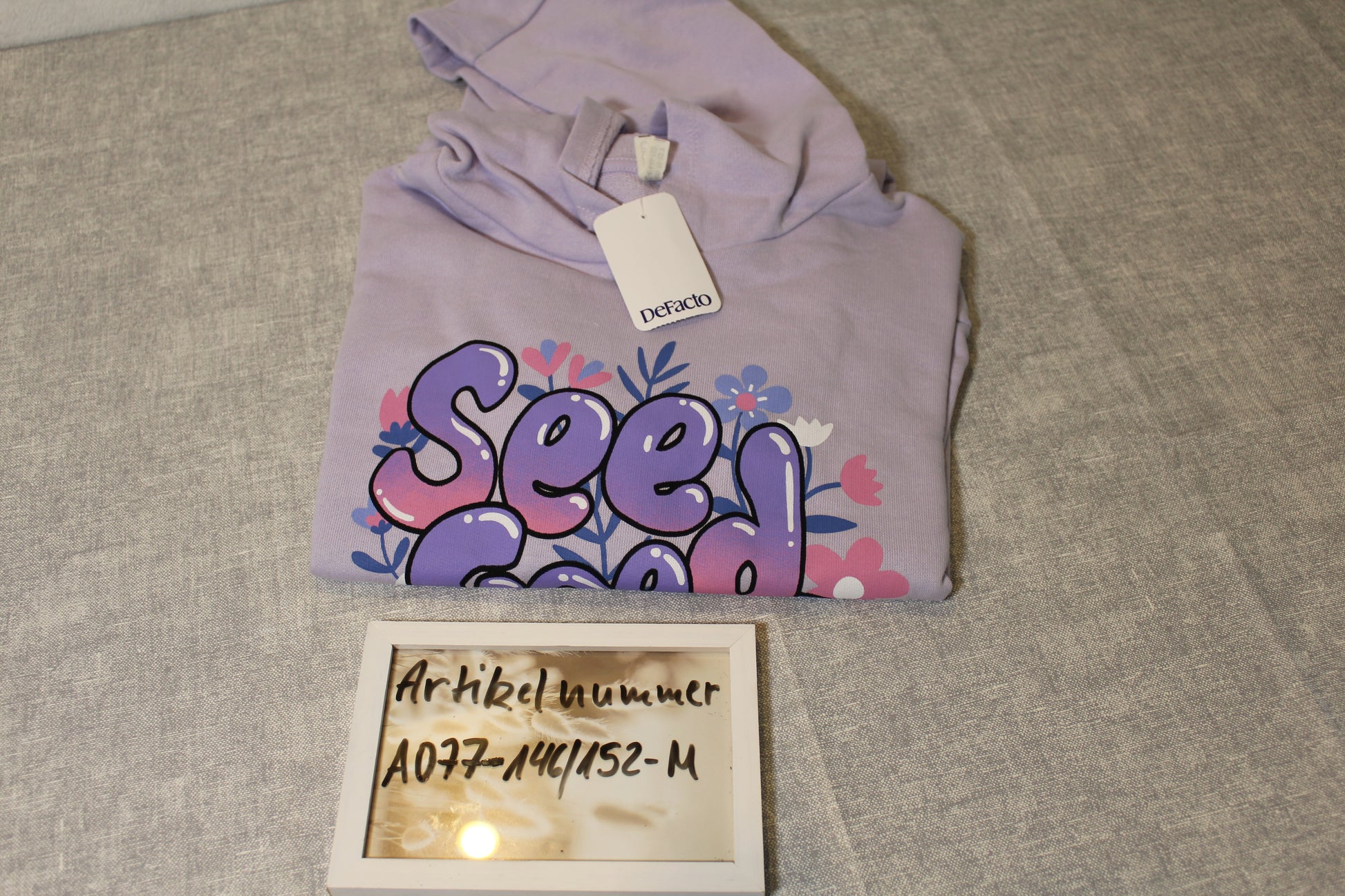 146/152 langer stylischer Pullover Mädchen