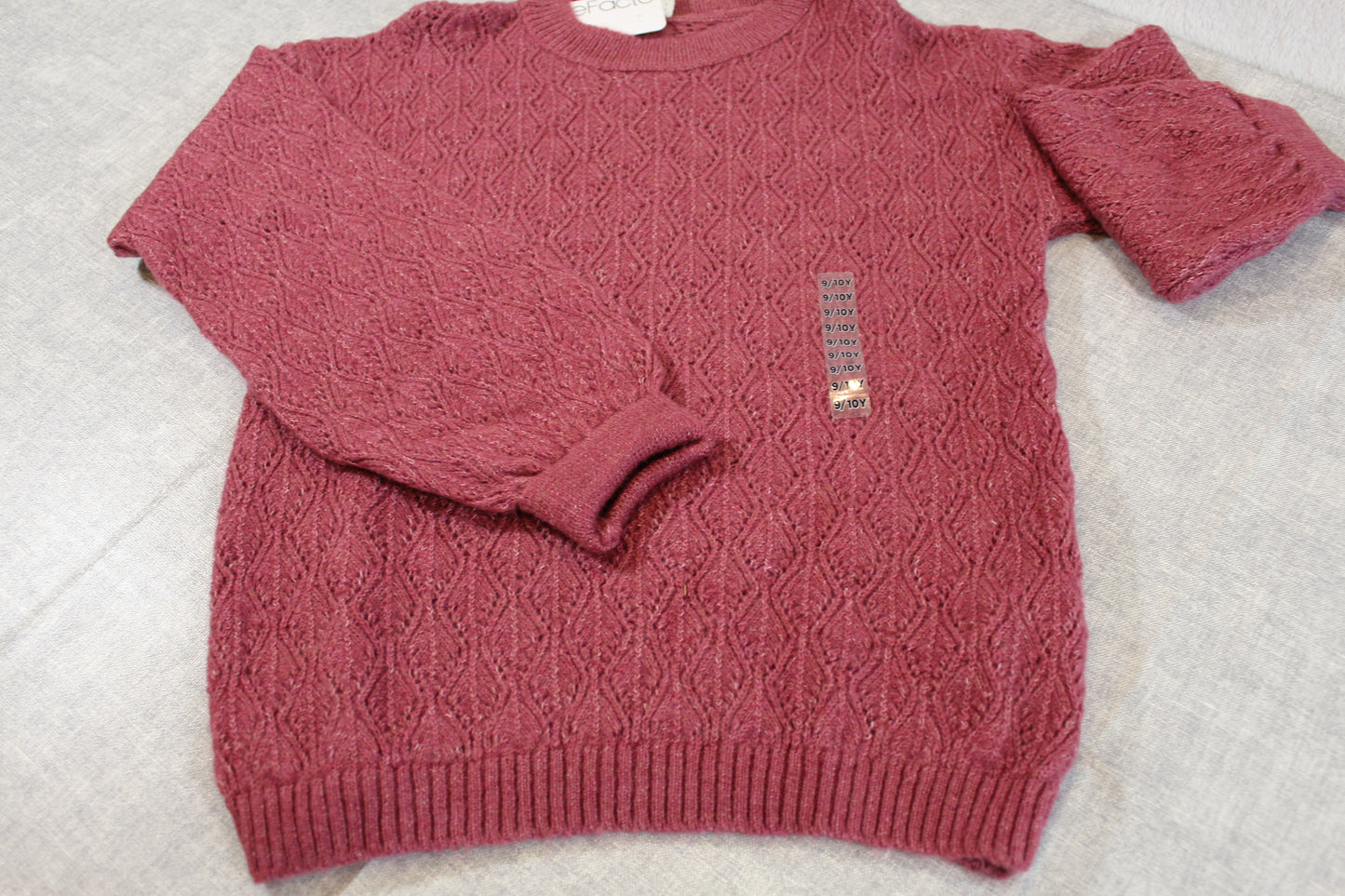 gemütlicher Pullover Mädchen 134/140