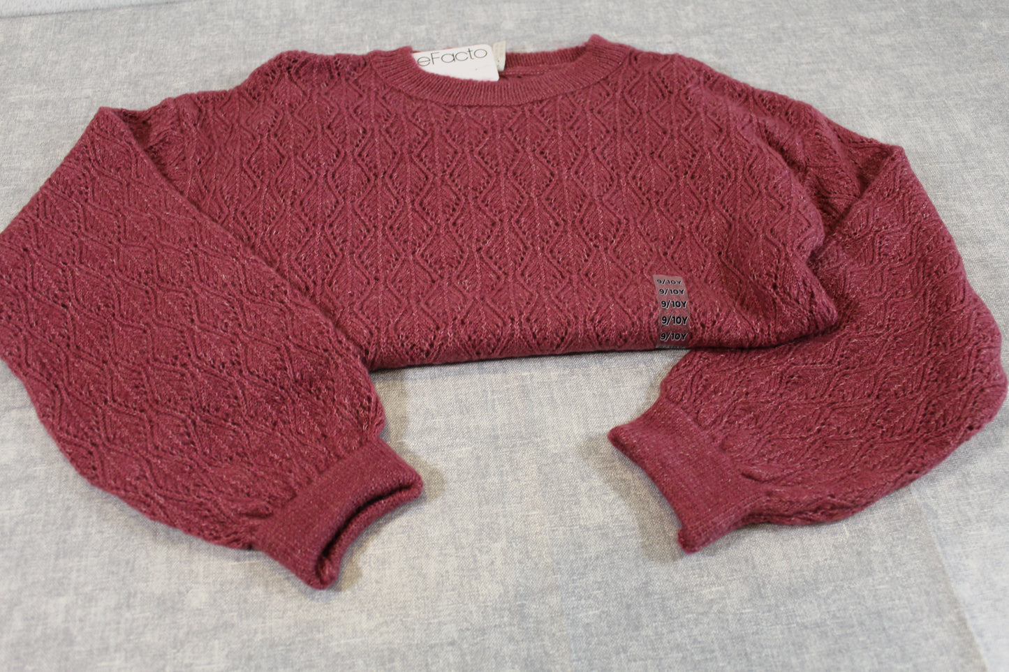 gemütlicher Pullover Mädchen 134/140