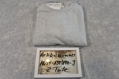 134/140 Grau  Pullover Jungs
