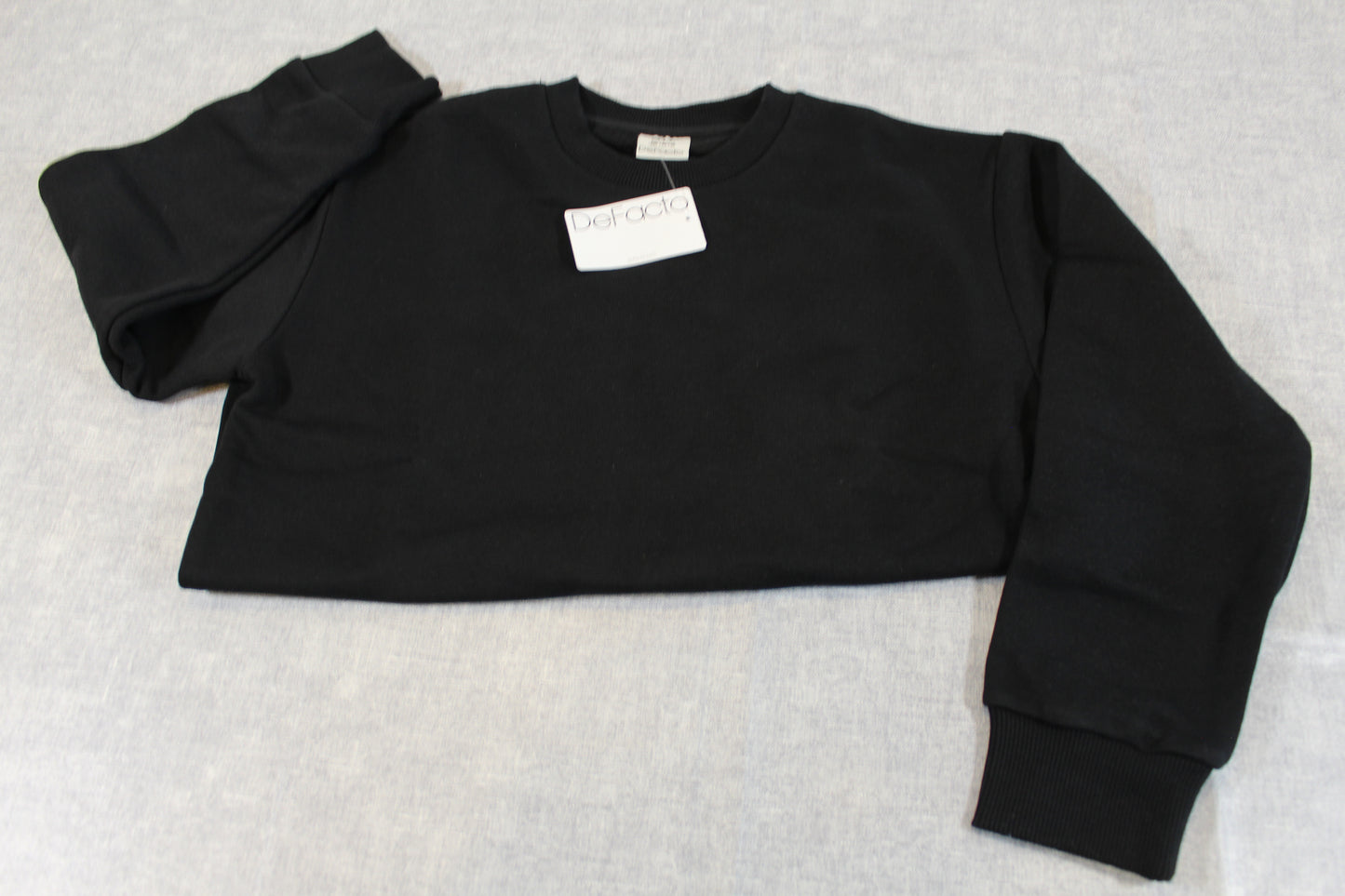 Schwarzer Pullover Jungs 134/140