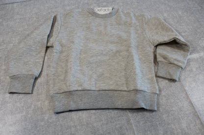 Hellgrauer Pullover Jungs 116/122