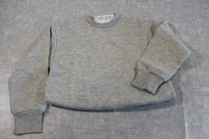 Hellgrauer Pullover Jungs 116/122