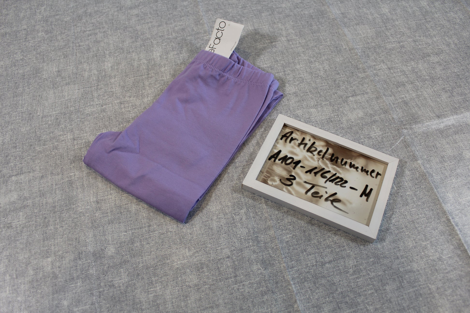 116/122 Lila Leggins Mädchen