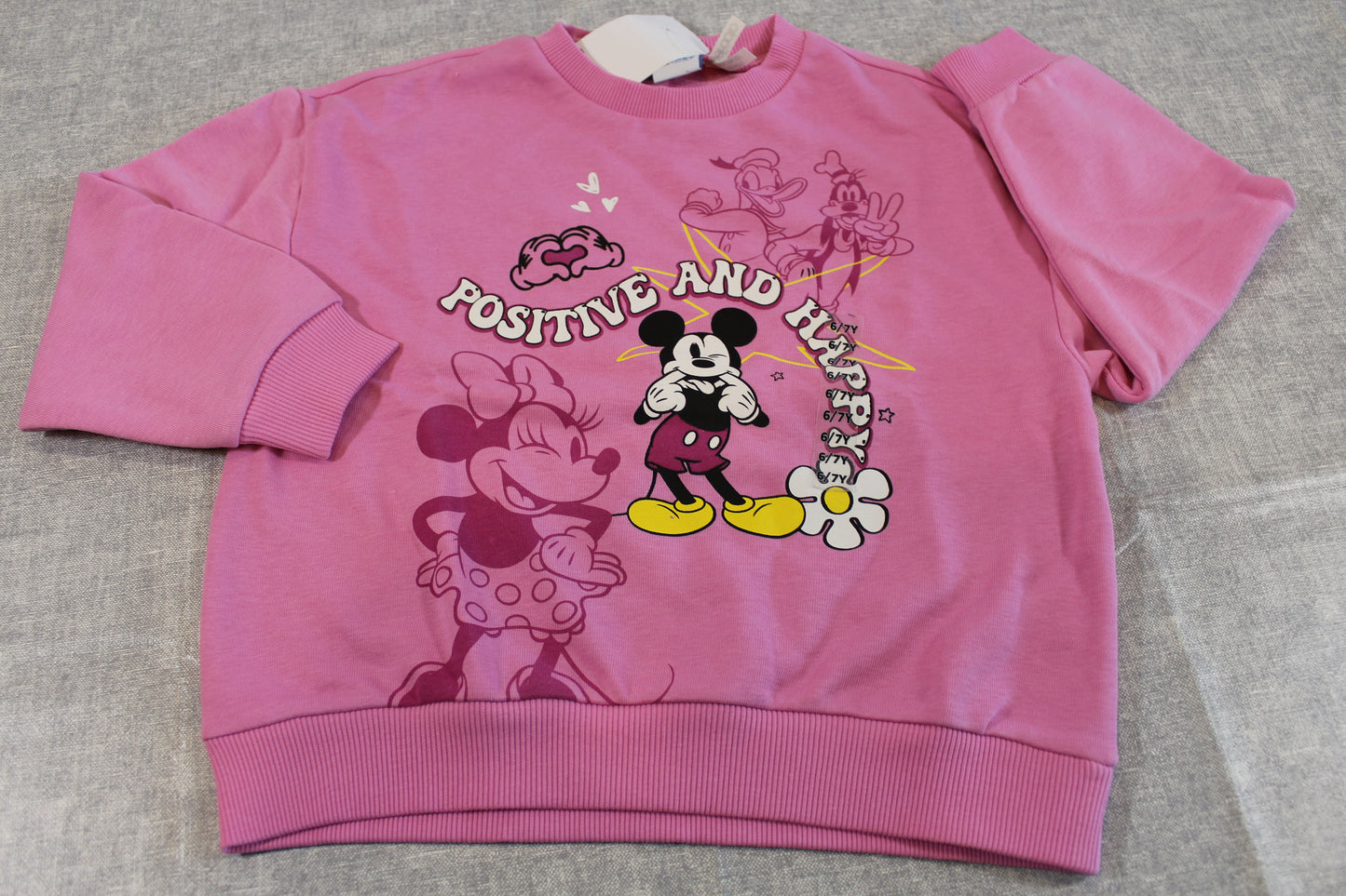 stylischer Pullover mit Disney Motiv Mädchen 116/122