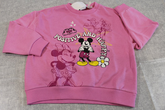 stylischer Pullover mit Disney Motiv Mädchen 116/122