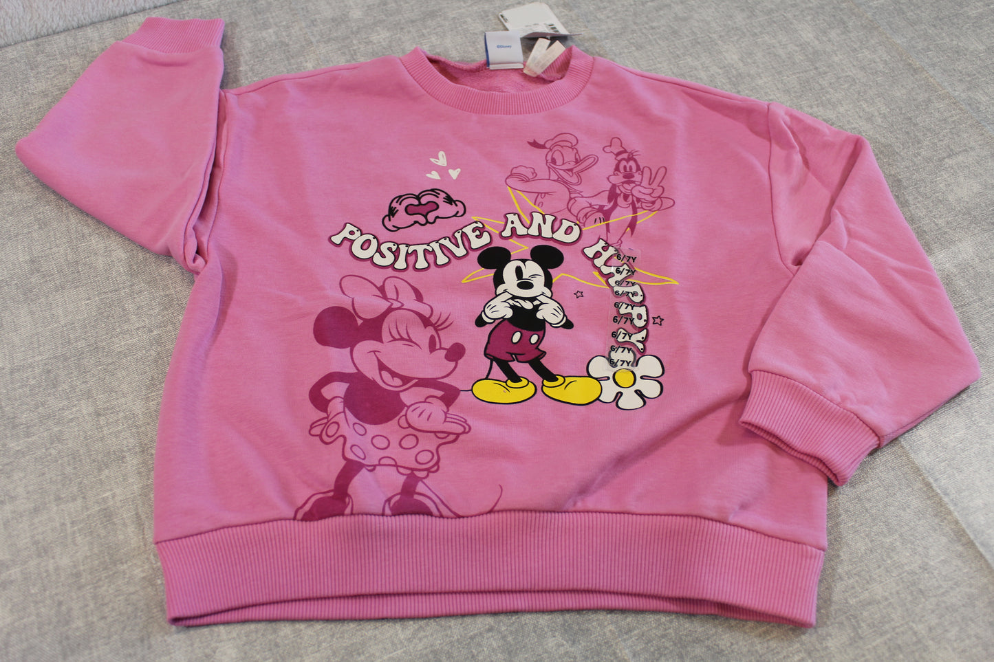 stylischer Pullover mit Disney Motiv Mädchen 116/122