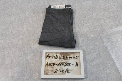 116/122 Graue Leggins Mädchen