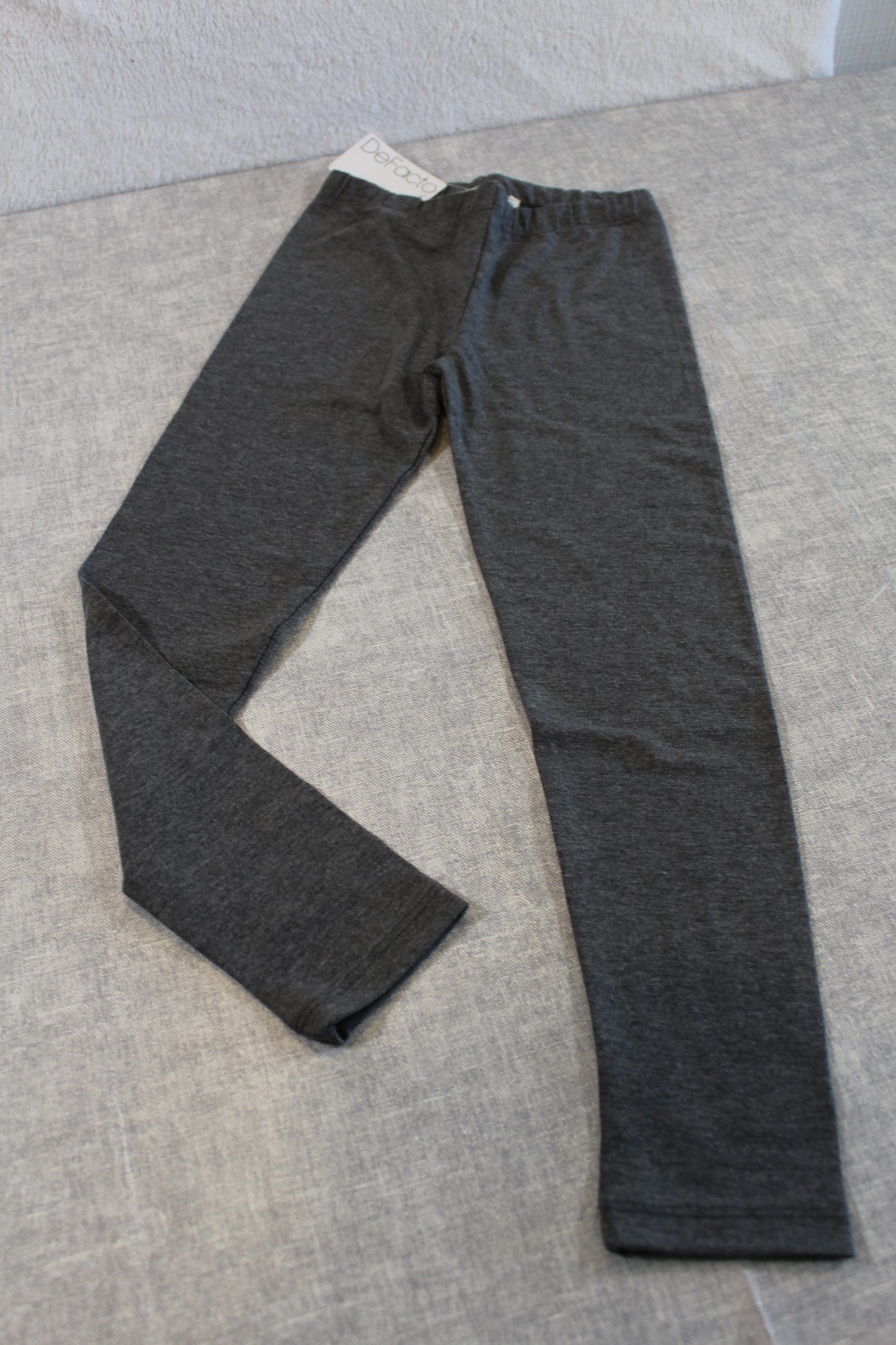 Graue Leggins Mädchen 116/122