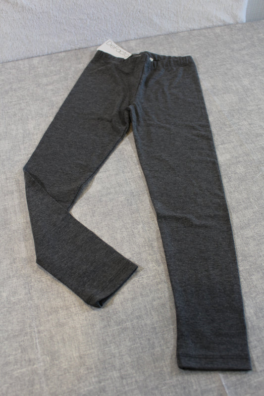 Graue Leggins Mädchen 116/122