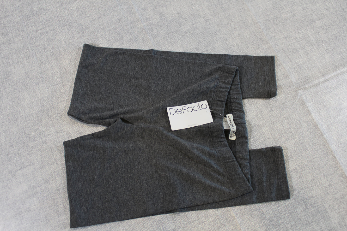 Graue Leggins Mädchen 116/122