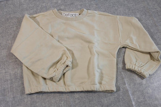 Beige Pullover Mädchen 116/122