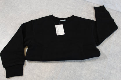 Schwarzer Pullover Jungs 116/122
