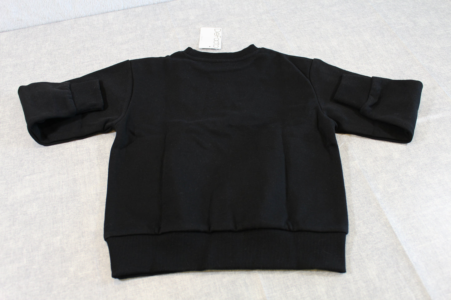 Schwarzer Pullover Jungs 116/122