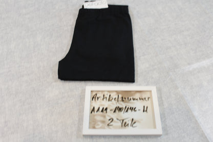 140/146 Schwarze leichte Hose Mädchen