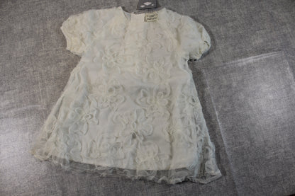 weißes Kleid A-Qualität 80/86