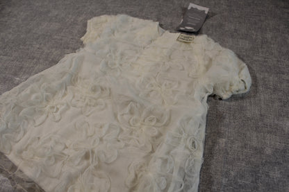 80/86 weißes Kleid A-Qualität