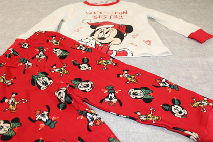 80/86 Mickey Mouse Schlafanzug mit Etikett 