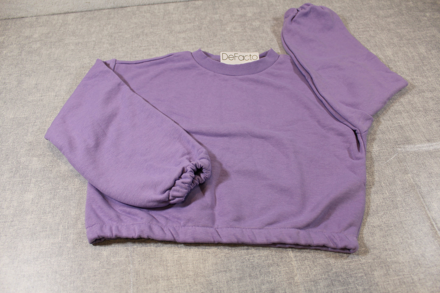 128/134 Lila Pullover Mädchen
