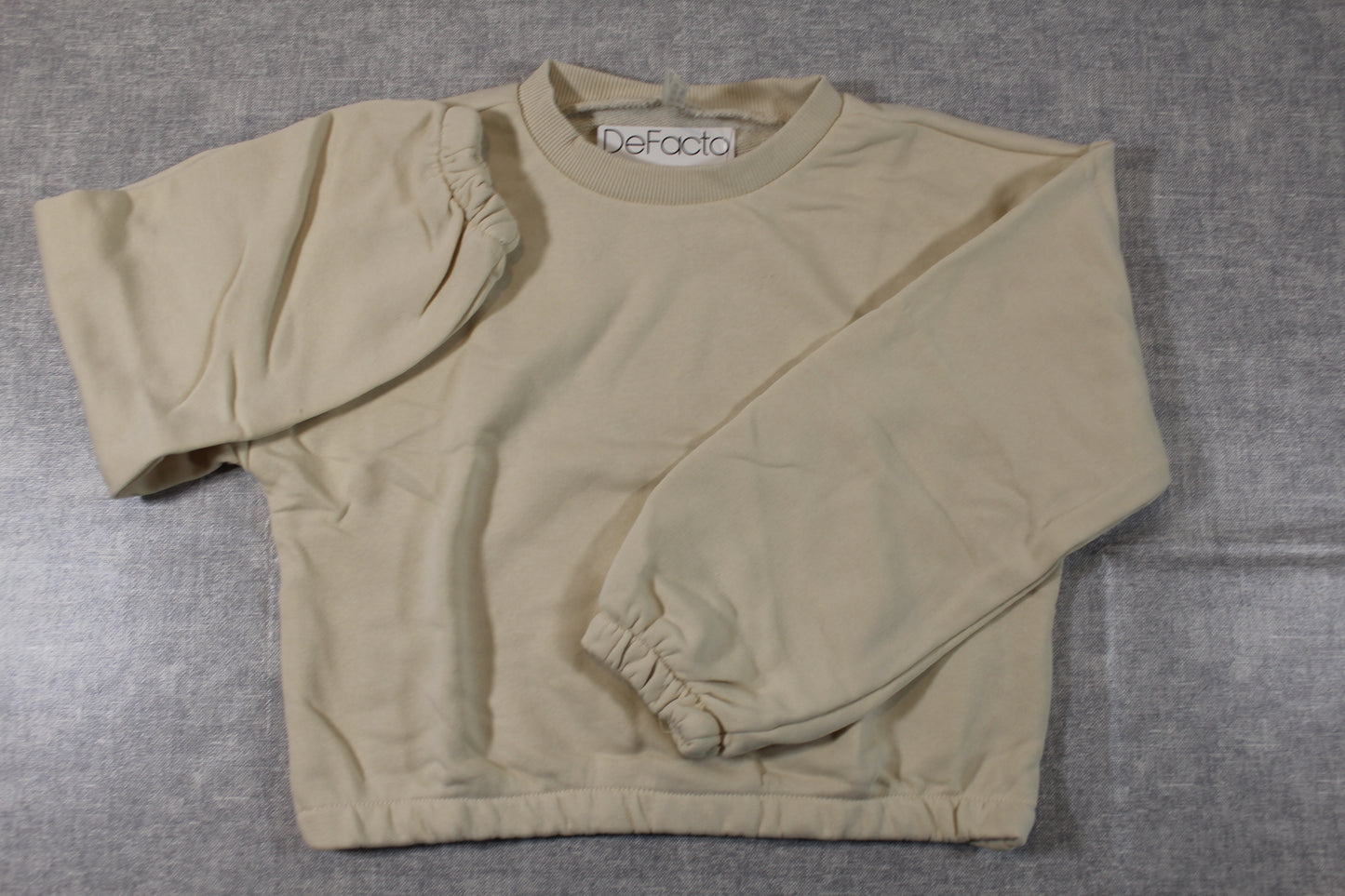 128/134 Beige Pullover Mädchen