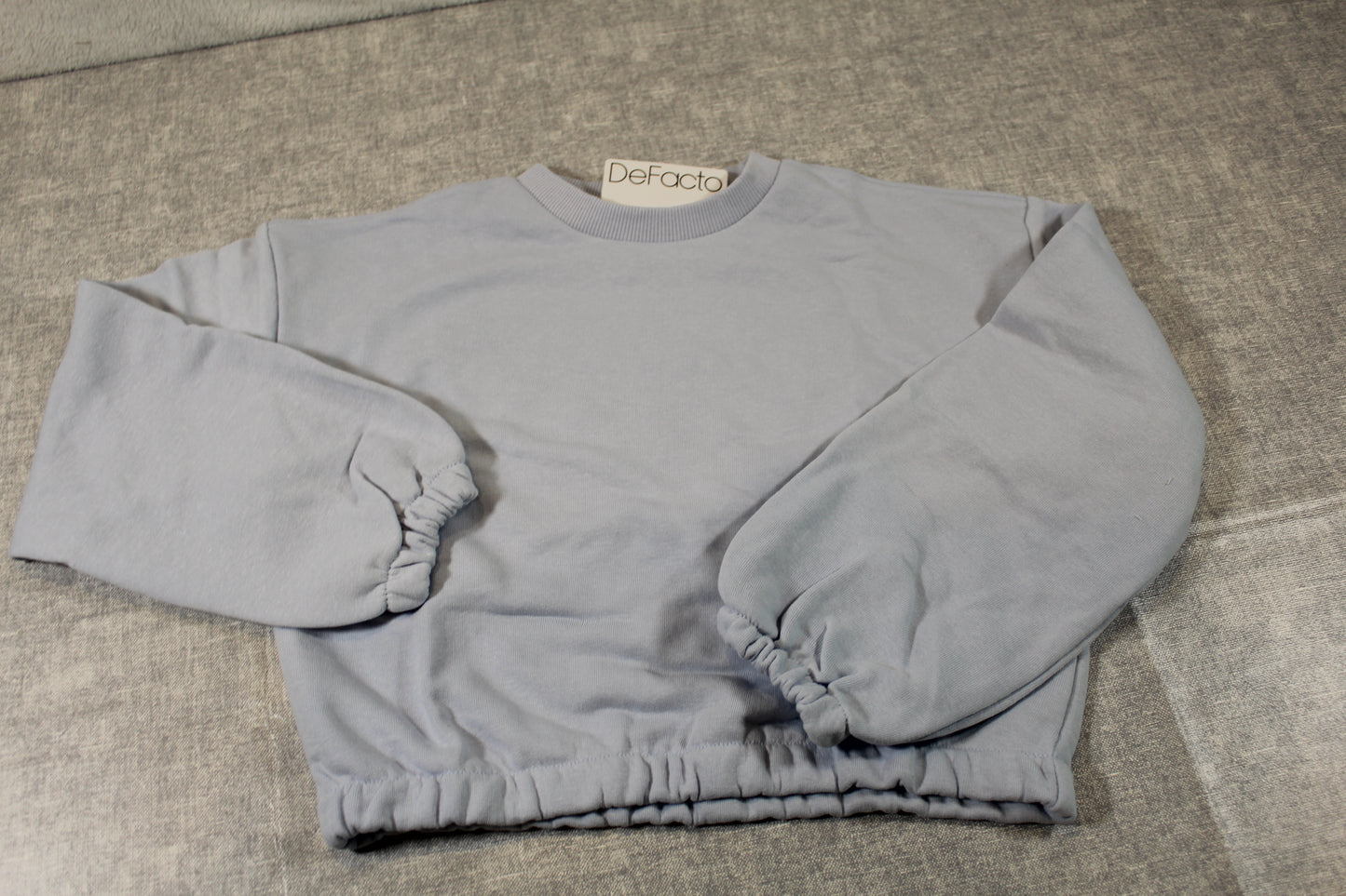 128/134 Uni Pullover Mädchen