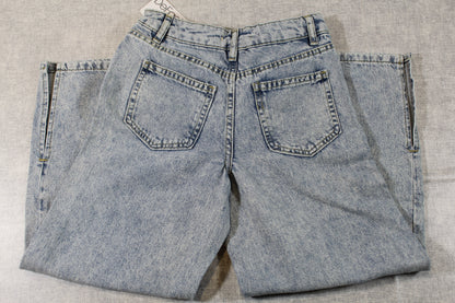 Bekleidungsset stylischer Kapuzenpullover Bluejeans Mädchen 128/134