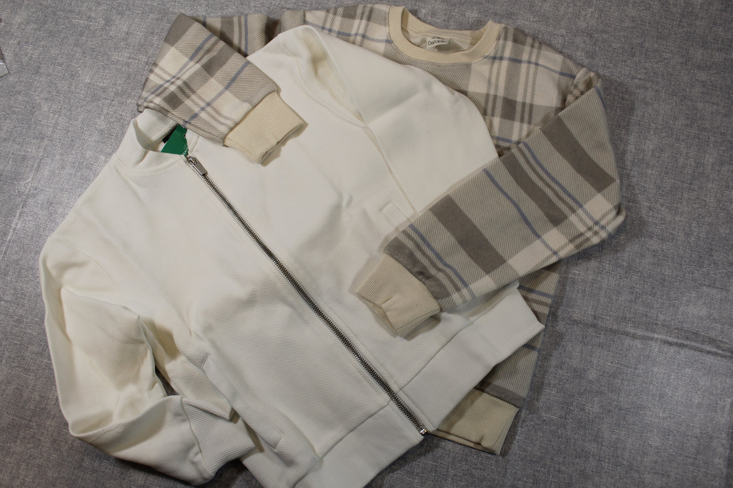 Bekleidungsset Roter Pullover Elegante Weste mit Pullover gestreift Jungs 128/134
