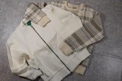 Bekleidungsset Roter Pullover Elegante Weste mit Pullover gestreift Jungs 128/134
