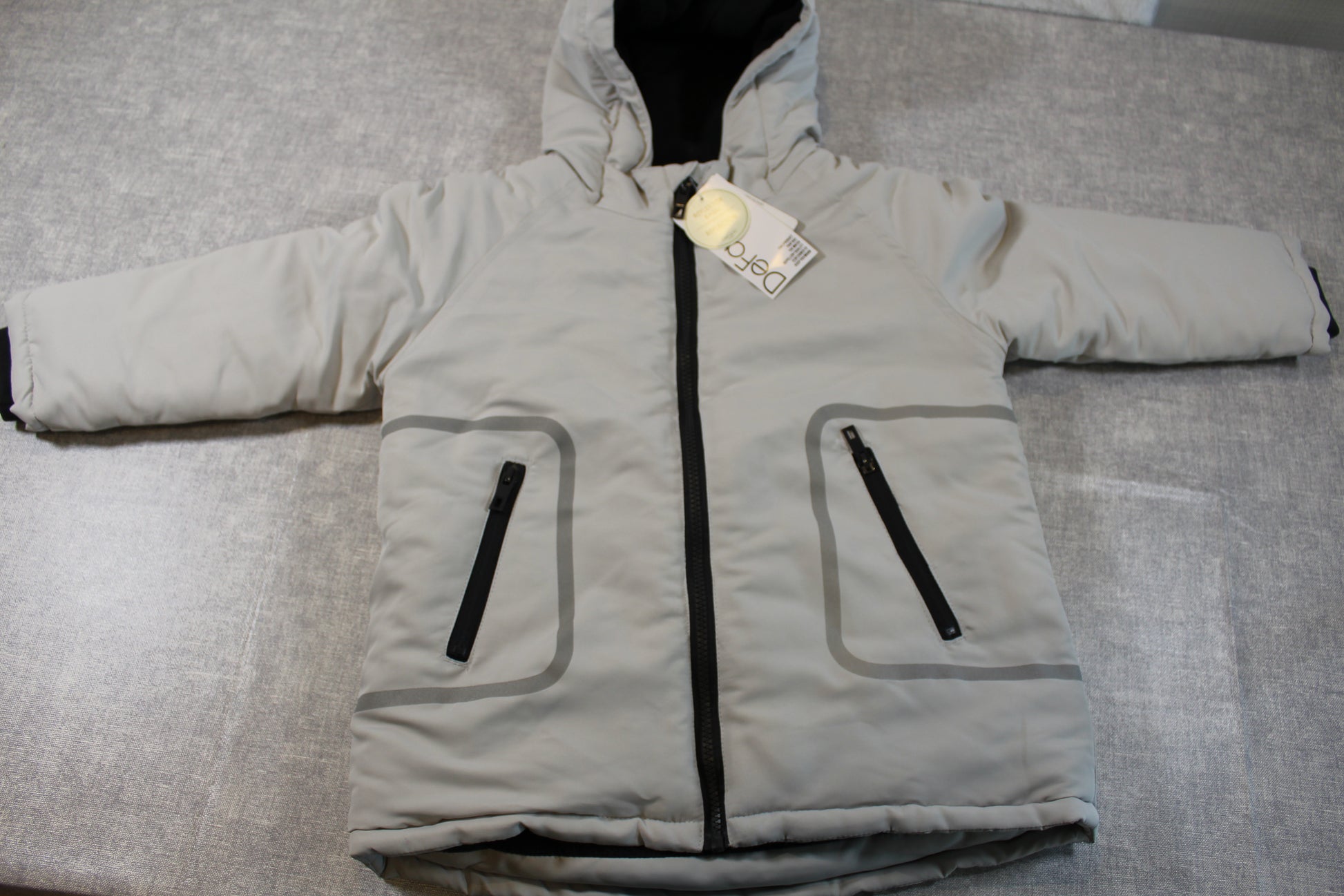110/116 Winterjacke mit Reflektoren