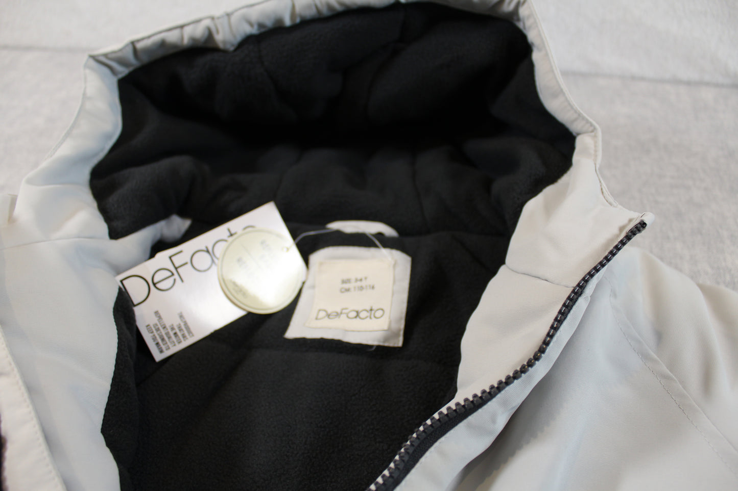 Winterjacke mit Reflektoren 110/116