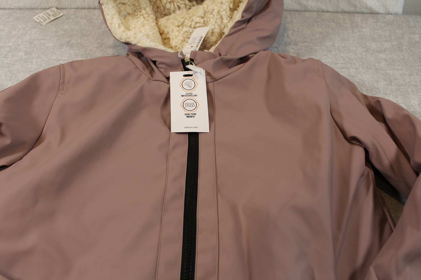 Winterjacke wasserabweisend und kuschelig 158/164