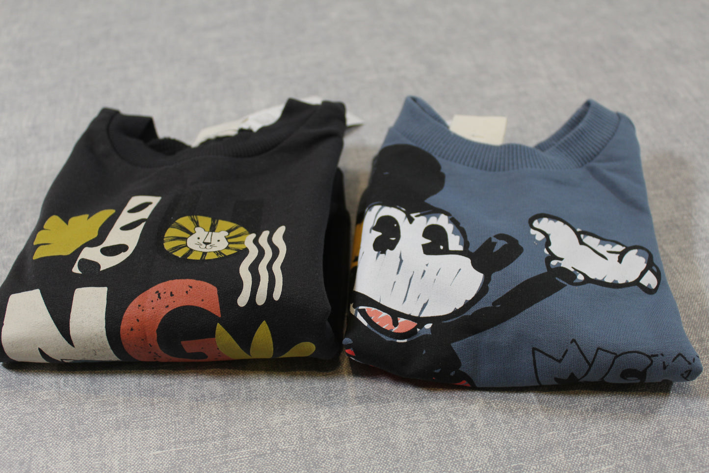 2er Set Pulli Mickey Mouse Motiv 80/86