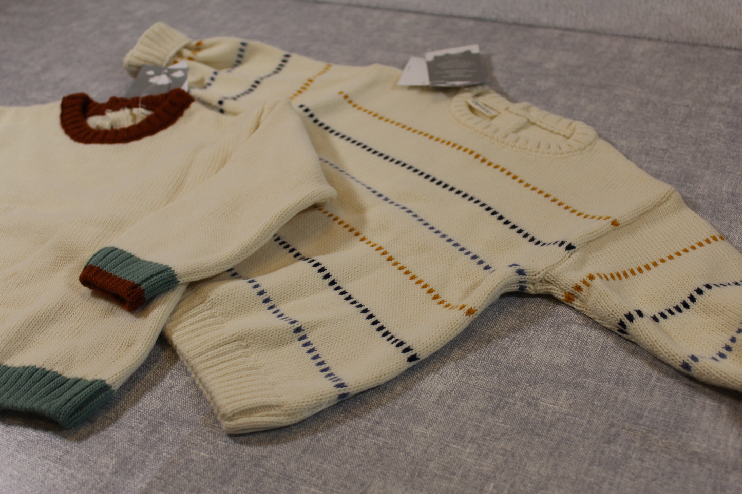 Set kuschelige Pullover 80/86
