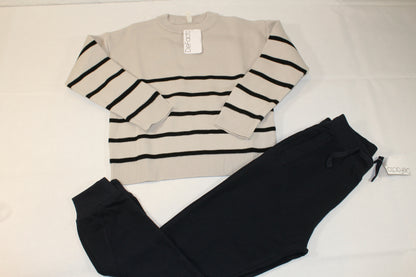 122/128 Set Leichte Hose Pullover Jungs