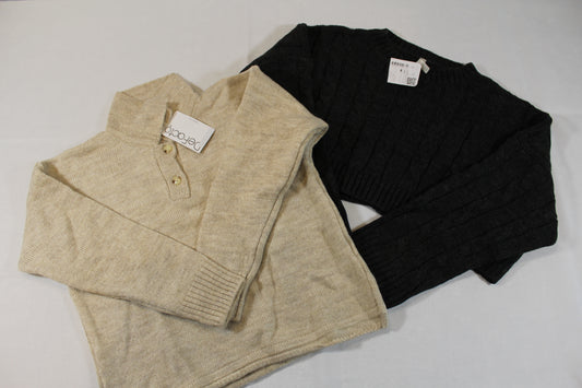 122/128 Stylische Pullover Mädchen
