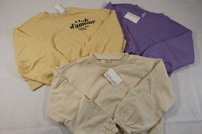 122/128 Set Stylische Pullover Mädchen